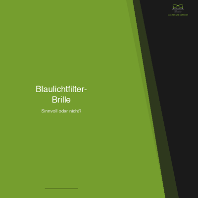 Blaulichtfilter-Brille: Wirkung, Nutzen und Kosten im Überblick - Blaulichtfilter-Brille: Wirkung & Kosten | Marle Optik