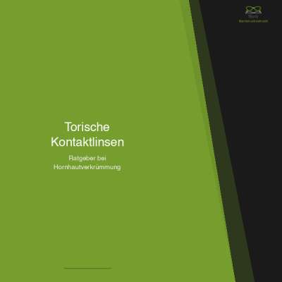 Torische Kontaktlinsen – Scharfes Sehen trotz Hornhautverkrümmung - Torische Kontaktlinsen — Ratgeber bei Hornhautverkrümmung | Marle