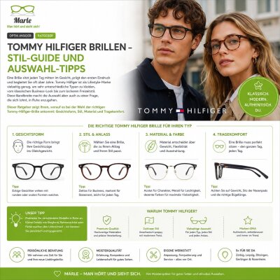 Tommy Hilfiger Brillen — Stil-Guide und Auswahl-Tipps - Tommy Hilfiger Brillen — Stil-Guide &amp; Auswahl-Tipps | Marle