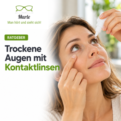 Trockene Augen mit Kontaktlinsen: Ursachen und Tropfen - Trockene Augen mit Kontaktlinsen: Tipps für Herbst & Winter