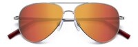 Polaroid Kids PLD 8015/N Junior (7-10) Vollrandfassung GHP-Grau Rot