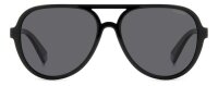 Polaroid Kids PLD 8046/S/T Unisex-Jugendliche (11-15) Vollrandfassung 807-Schwarz