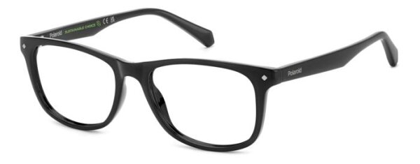 Polaroid Kids PLD D813/T Unisex-Jugendliche (11-15) Vollrandfassung 807-Schwarz
