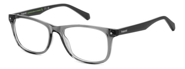 Polaroid Kids PLD D813/T Unisex-Jugendliche (11-15) Vollrandfassung R6S-Grau Schwarz