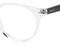 Polaroid Kids PLD D814/T Unisex-Jugendliche (11-15) Vollrandfassung MNG-Kristall Schwarz