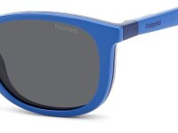 Polaroid Kids PLD 8054/CS Junior (7-10) Vollrandfassung ZX9-Blau Azure