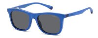 Polaroid Kids PLD 8055/CS Junior (7-10) Vollrandfassung ZX9-Blau Azure