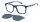 Polaroid Kids PLD 8055/CS Junior (7-10) Vollrandfassung ZX9-Blau Azure