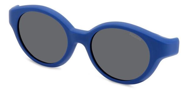 Polaroid Kids PLD K007 CL-on Kleinkinder (4-6) Vollrandfassung FLL-Blau