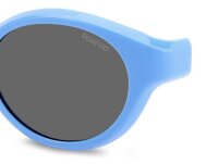 Polaroid Kids PLD K007 CL-on Kleinkinder (4-6) Vollrandfassung MVU-Azure