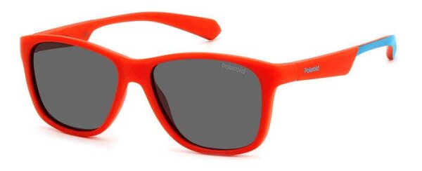 Polaroid Kids PLD 8052/S Junior (7-10) Vollrandfassung IWK-Rot Blau