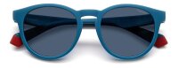 Polaroid Kids PLD 8048/S Junior (7-10) Vollrandfassung CLP-Blau Rot