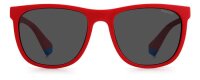 Polaroid Kids PLD 8049/S Junior (7-10) Vollrandfassung 4E3-Rot Blau