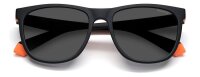 Polaroid Kids PLD 8049/S Junior (7-10) Vollrandfassung 8LZ-Schwarz Orange