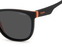 Polaroid Kids PLD 8049/S Junior (7-10) Vollrandfassung 8LZ-Schwarz Orange