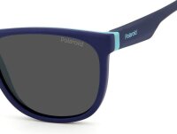 Polaroid Kids PLD 8049/S Junior (7-10) Vollrandfassung ZX9-Blau Azure