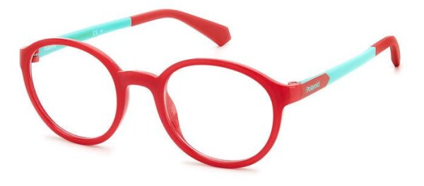 Polaroid Kids PLD D830 Kleinkinder (4-6) Vollrandfassung 33B-Rot Azure