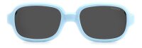 Polaroid Kids PLD K003 CL-on Kleinkinder (4-6) Vollrandfassung MVU-Azure