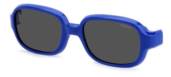 Polaroid Kids PLD K003 CL-on Kleinkinder (4-6) Vollrandfassung PJP-Blau