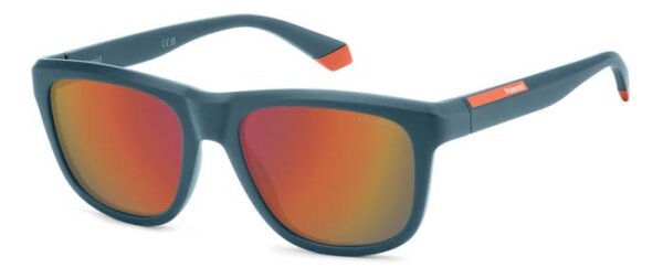 Polaroid PLD 2163/S Unisex Erwachsene Vollrandfassung 5BF-Blau