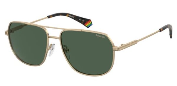 Polaroid PLD 6195/S/XN Unisex Erwachsene Vollrandfassung J5G-Gold