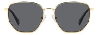 Polaroid PLD 6214/S/XN Unisex Erwachsene Vollrandfassung 2F7-Gold Grau