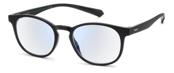 Polaroid PLD 0037/R/BB Unisex Erwachsene Vollrandfassung 807-Schwarz