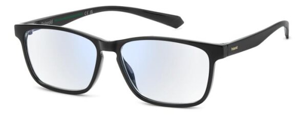 Polaroid PLD 0038/R/BB Unisex Erwachsene Vollrandfassung 807-Schwarz
