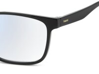 Polaroid PLD 0038/R/BB Unisex Erwachsene Vollrandfassung 807-Schwarz