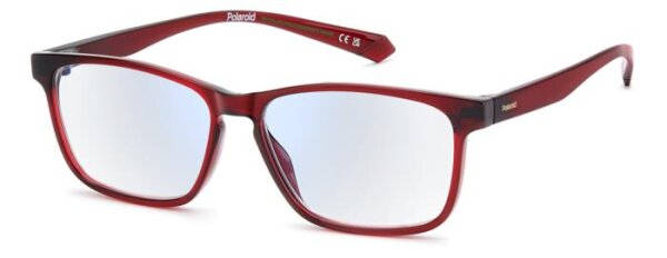 POLAROID PLD 0038/R/BB UNISEX ERWACHSENE VOLLRANDFASSUNG C9A-ROT
