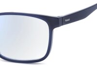 Polaroid PLD 0038/R/BB Unisex Erwachsene Vollrandfassung PJP-Blau