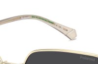 Polaroid PLD 4193/G/S/X Frauen Vollrandfassung 2F7-Gold Grau