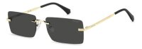 POLAROID PLD 6245/S MÄNNER RANDLOS 2F7-GOLD GRAU