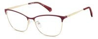 POLAROID PLD D584/G FRAUEN VOLLRANDFASSUNG E28-BURGUNDY GOLD