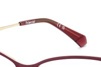 Polaroid PLD D584/G Frauen Vollrandfassung E28-Burgundy Gold