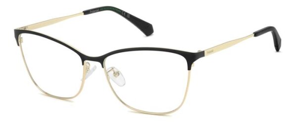 Polaroid PLD D584/G Frauen Vollrandfassung I46-Schwarz Gold