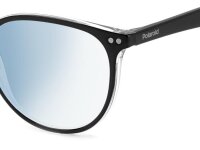 Polaroid PLD 0028/R/BB Unisex Erwachsene Vollrandfassung 7C5-Schwarz Kristall