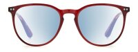 POLAROID PLD 0028/R/BB UNISEX ERWACHSENE VOLLRANDFASSUNG LHF-BURGUNDY