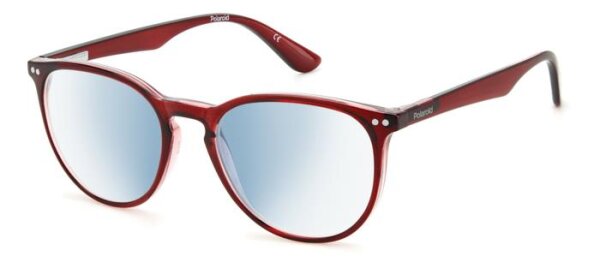 Polaroid PLD 0028/R/BB Unisex Erwachsene Vollrandfassung LHF-Burgundy