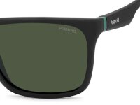 Polaroid PLD 2141/S Unisex Erwachsene Vollrandfassung 3OL-Schwarz Grün
