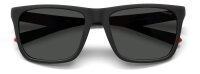 Polaroid PLD 2141/S Unisex Erwachsene Vollrandfassung BLX-Schwarz Rot