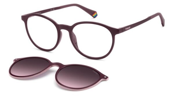 Polaroid PLD 6137/CS Unisex Erwachsene Vollrandfassung 0T7-Violett
