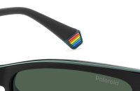 Polaroid PLD 6139/CS Männer Vollrandfassung 7ZJ-Schwarz Grün