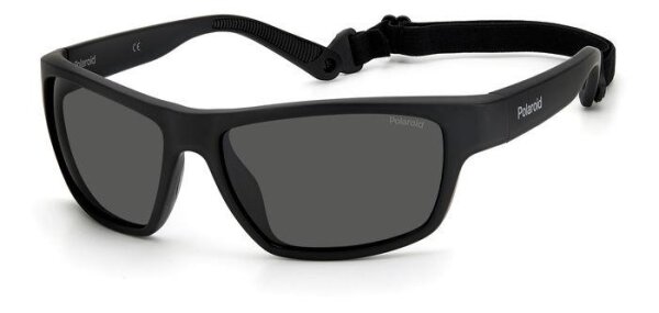 Polaroid PLD 7037/S Unisex Erwachsene Vollrandfassung 807-Schwarz