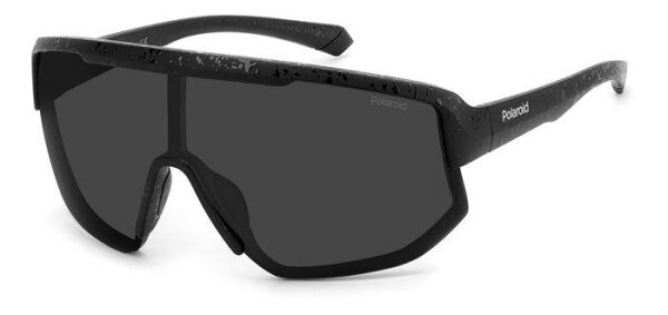 Polaroid PLD 7047/S Unisex Erwachsene Halbrandfassung 003-Schwarz