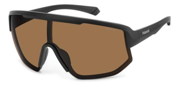 Polaroid PLD 7047/S Unisex Erwachsene Halbrandfassung RC2-Schwarz Orange