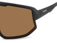 Polaroid PLD 7047/S Unisex Erwachsene Halbrandfassung RC2-Schwarz Orange