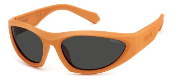 Polaroid PLD 2165/S Unisex Erwachsene Vollrandfassung 2M5-Orange