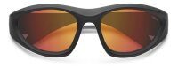 Polaroid PLD 2165/S Unisex Erwachsene Vollrandfassung BLX-Schwarz Rot