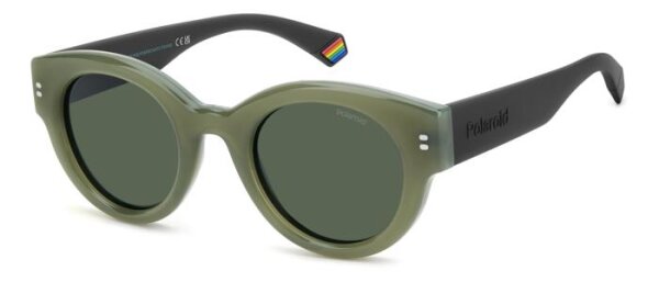 Polaroid PLD 6240/S/X Unisex Erwachsene Vollrandfassung 1ED-Grün